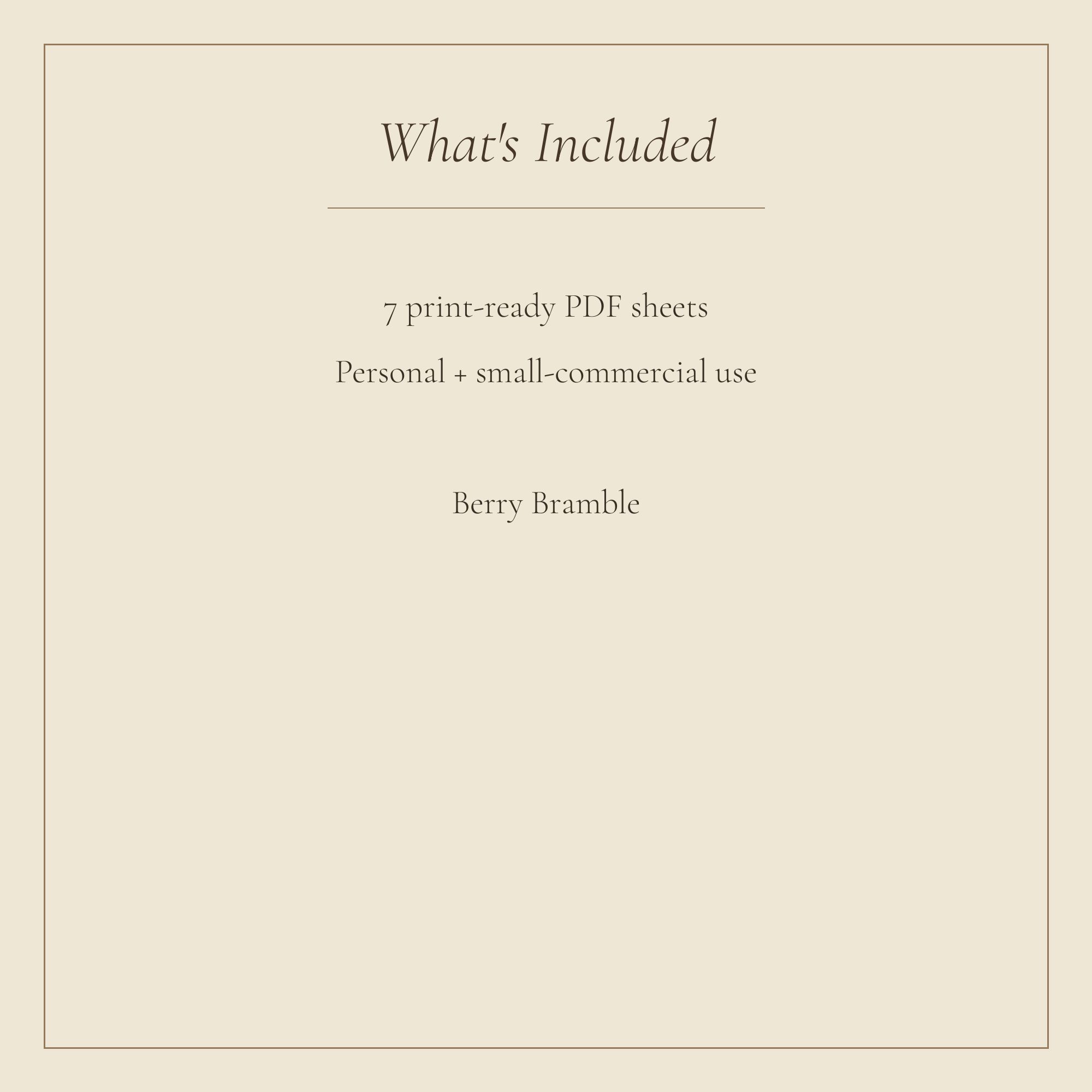 Berry Bramble Paper Pack — preview