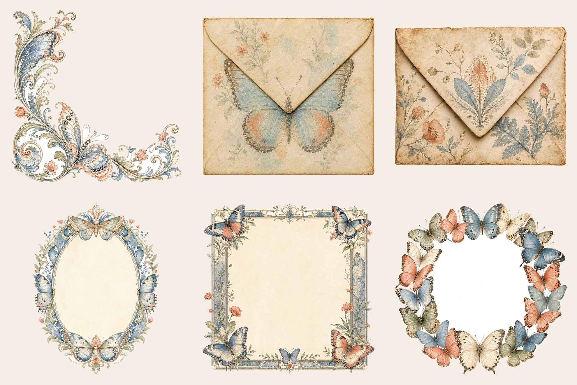 Butterfly Conservatory DELUXE Embellishments — preview