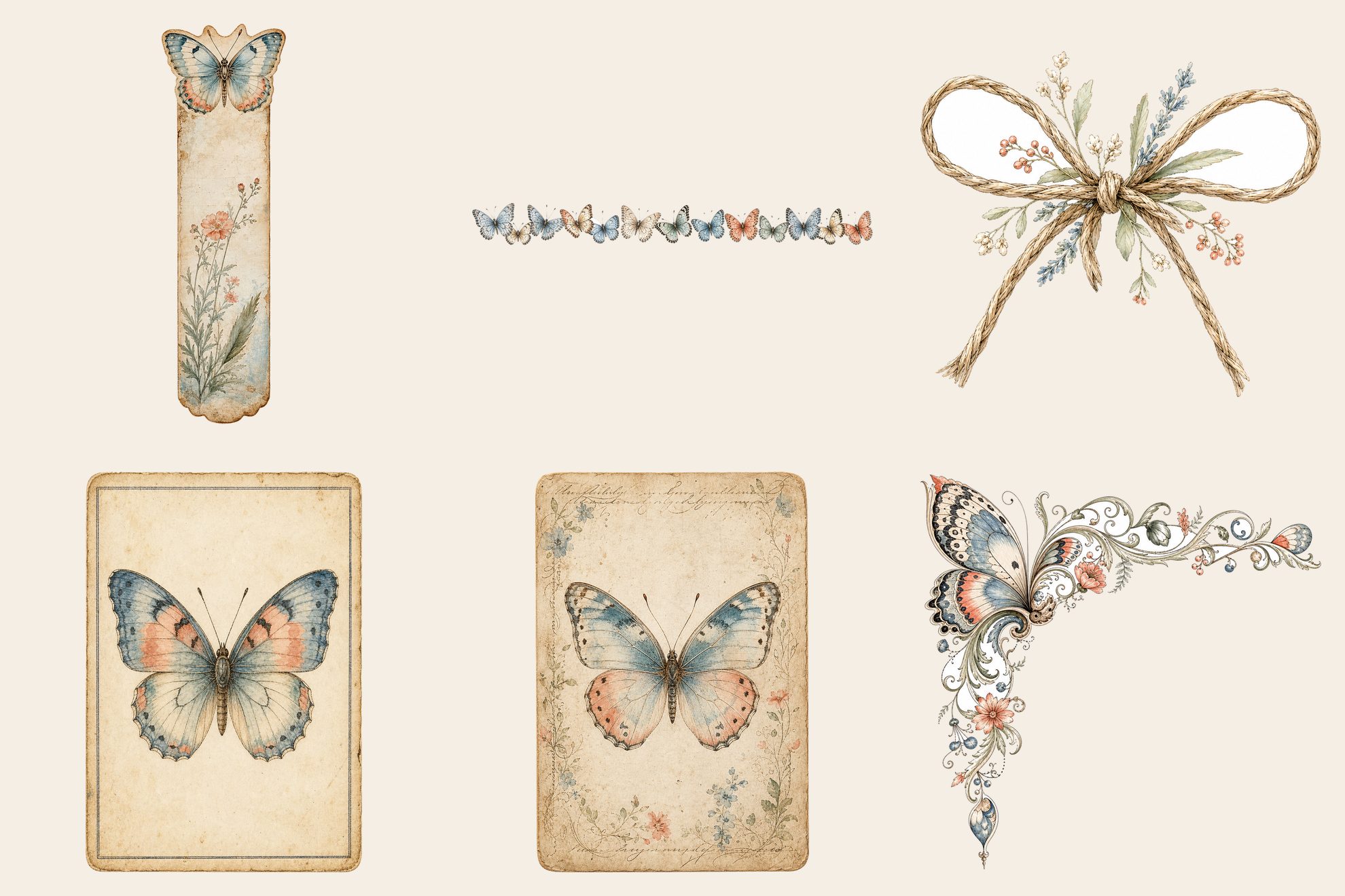 Butterfly Conservatory DELUXE Paper Pack — preview