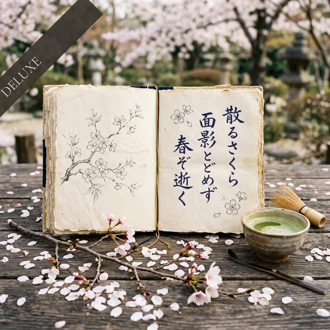 Vintage Cherry Blossom Sakura Junk Journal Kit | Ephemera + Printable Sheets | Hanami | Digital Download