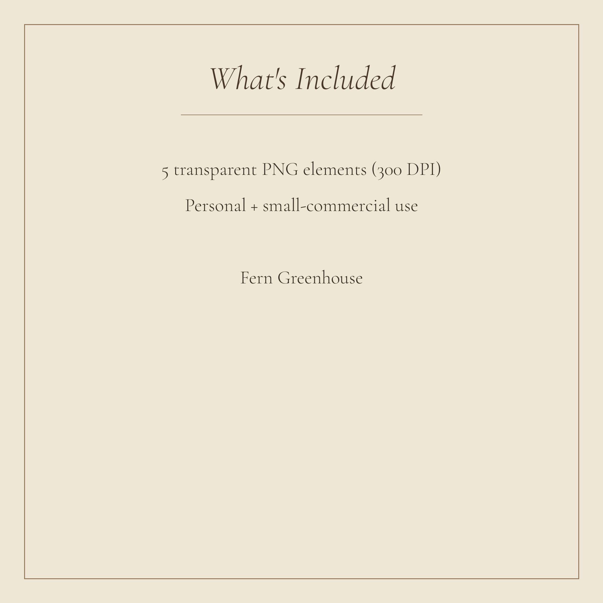 Fern Greenhouse Journaling Cards — preview